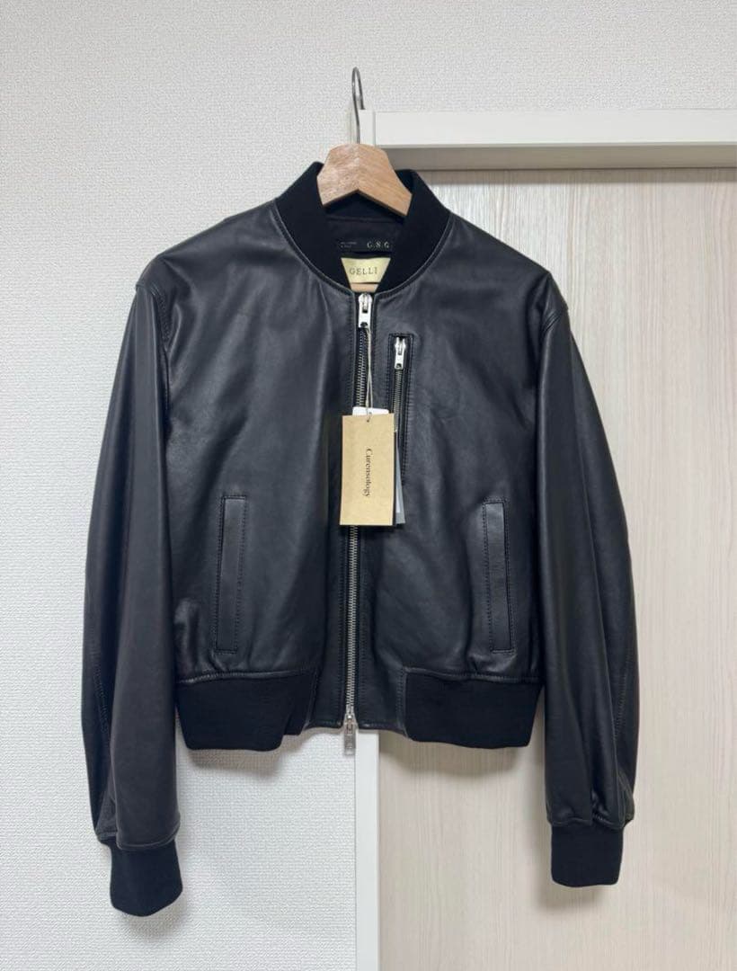 Curensology カレンソロジー【GELLI】 ショートレザーブルゾン