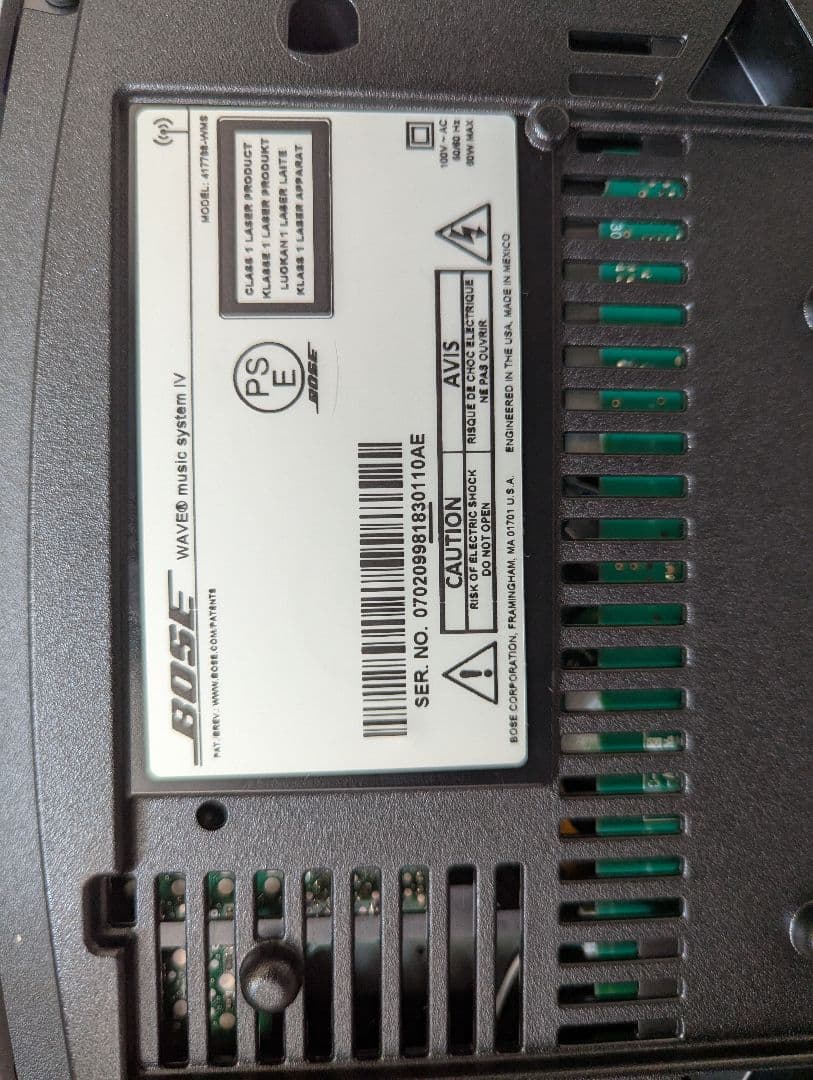 [値下げ][美品]BOSE sound touch IV