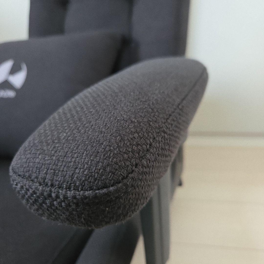 Bauhutteゲーミングソファ座椅子2 GX-370 ブラック ファブリック