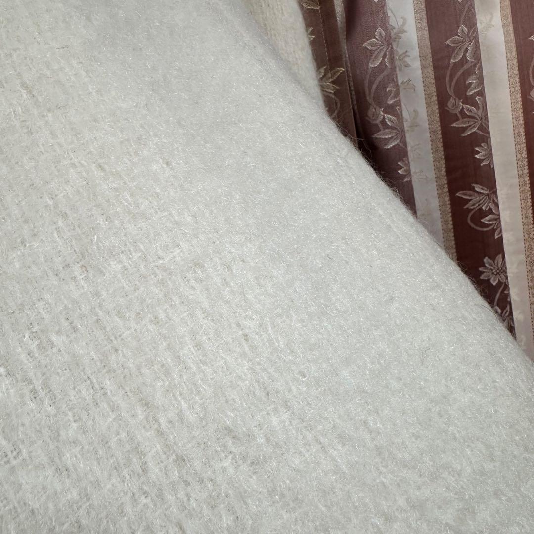 Christian Dior アイボリー ダブルコート ピーコート