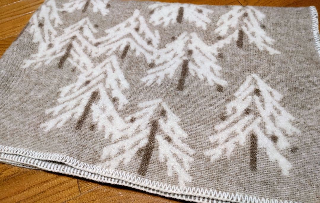 ラプアンカンクリ KUUSI ウールブランケット