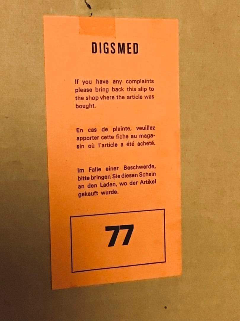 1960s デッドストック 北欧デンマーク DIGSMED トレイ 特Ａ級品