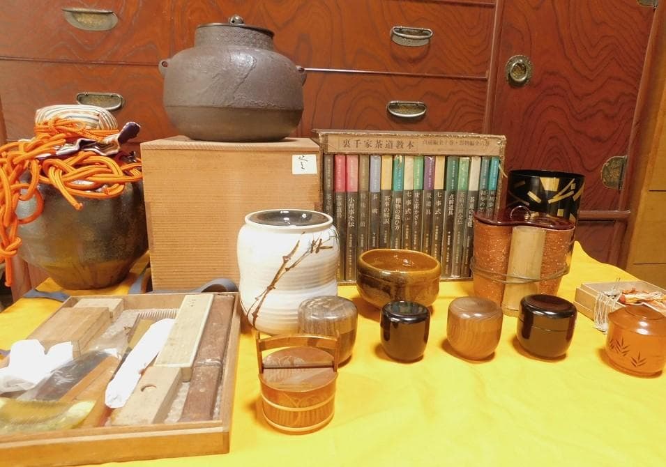 お茶道具まとめての1部・お茶碗です