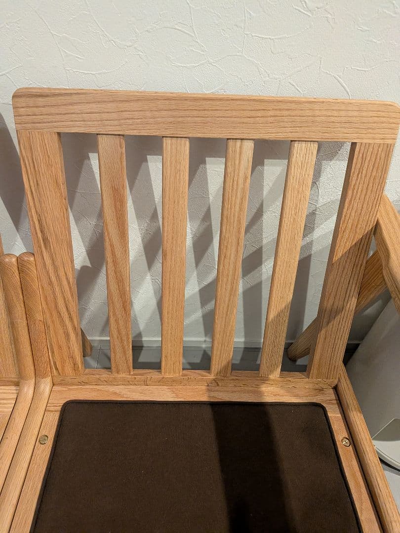 マルニ60 キノママ　オークフレーム　2シーター　ソファ　木製　サガブルー