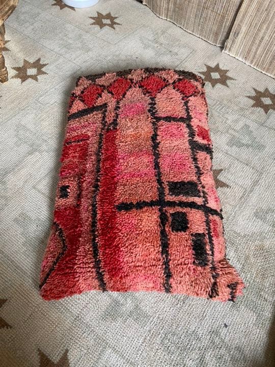 モロッコ プフ pouf ブジャド オットマン ラグ クッション マラケシュ