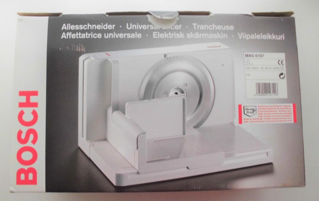 け*ん様 電動フードスライサー 220～240V ドイツ BOSCH MAS61