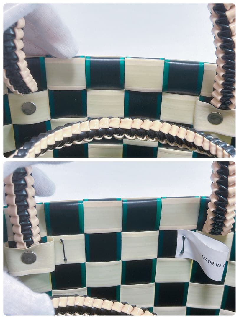 現行✨未使用に近い✨マルニ♡MARNI マーケットタイプミニバスケット