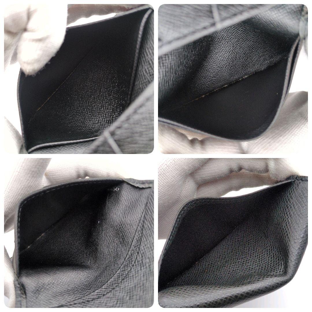 美品✨ルイヴィトン 名刺入れタイガ オーガナイザー ドゥ ポッシュ 黒