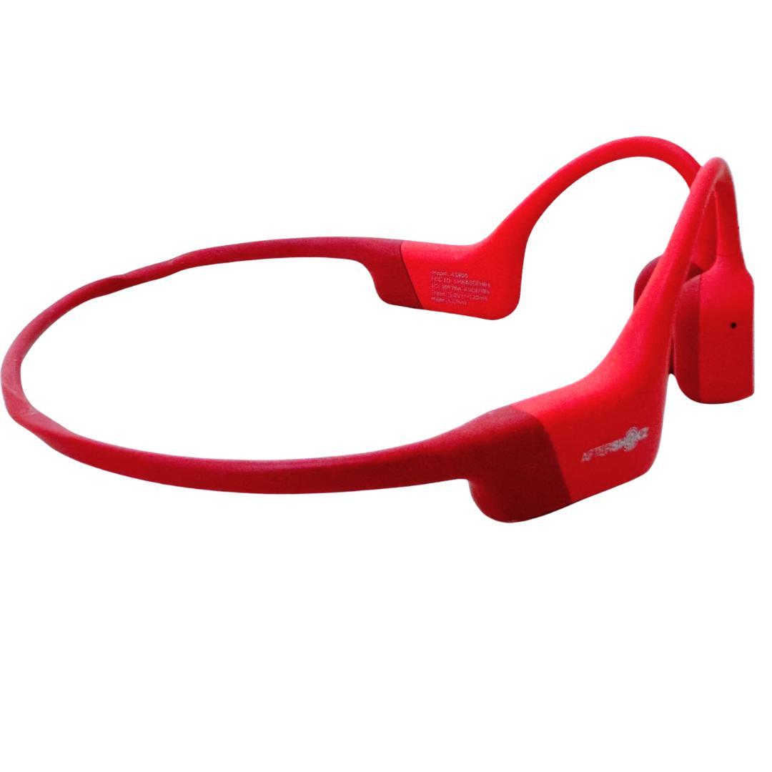 状態良好！AfterShokz Aeropex 骨伝導ワイヤレスヘッドホン 赤