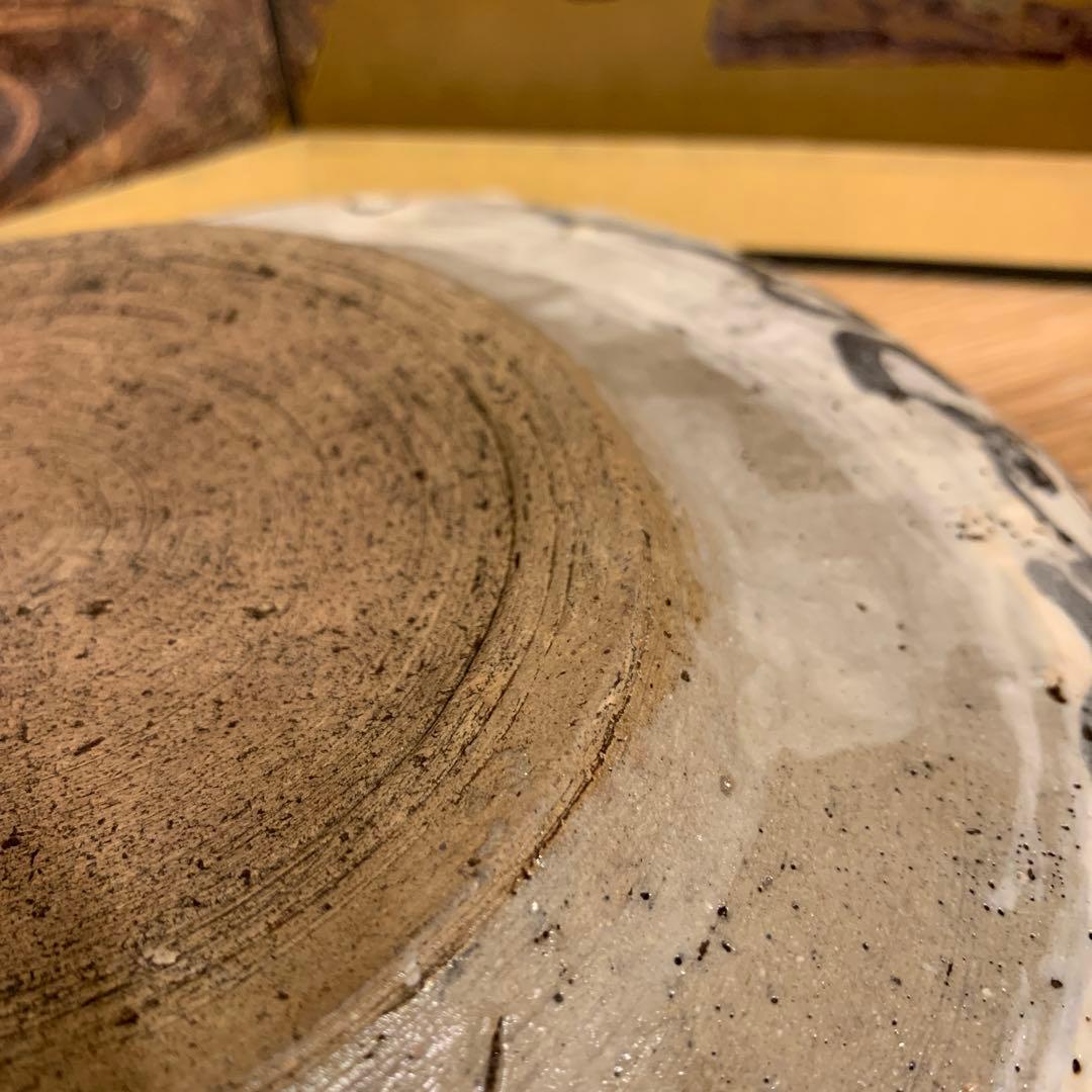 尾形乾山 乾山省 伝世皿 アンティーク 时代箱 191