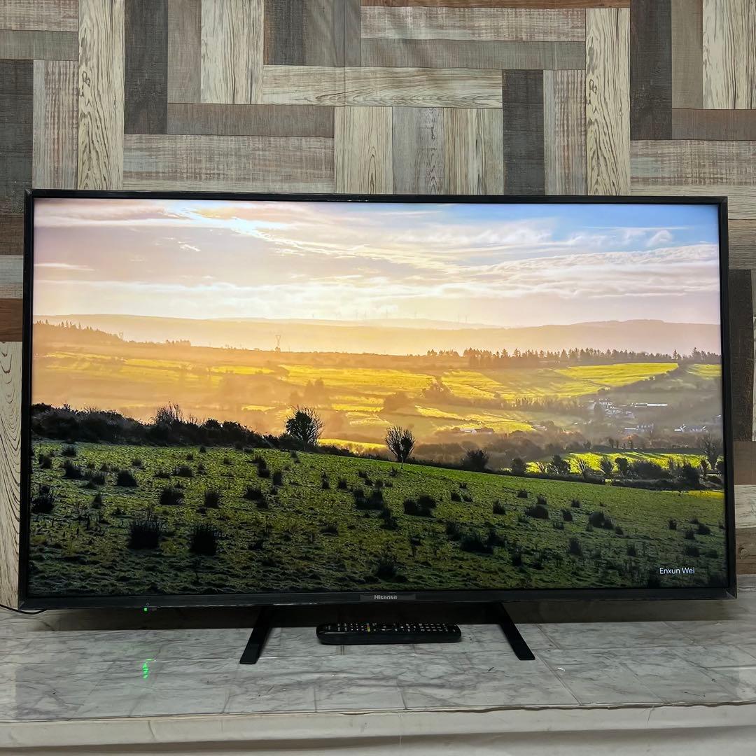 即日受渡❣️全国送料込Hisense50V型地上.BS.CSデジタル4K対応