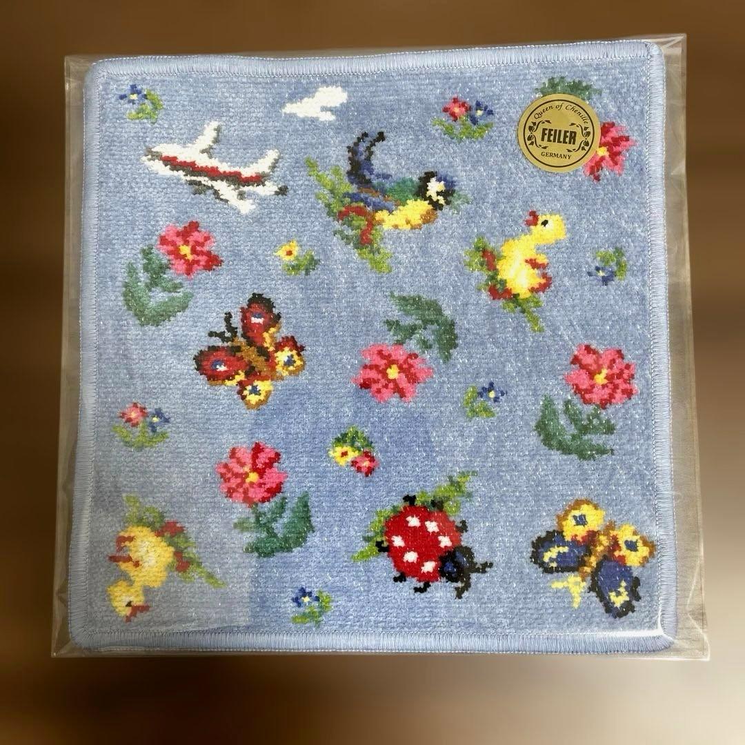 【新品未使用】FEILERフェイラー×JALコラボ ハイジ ハンカチ 3枚セット