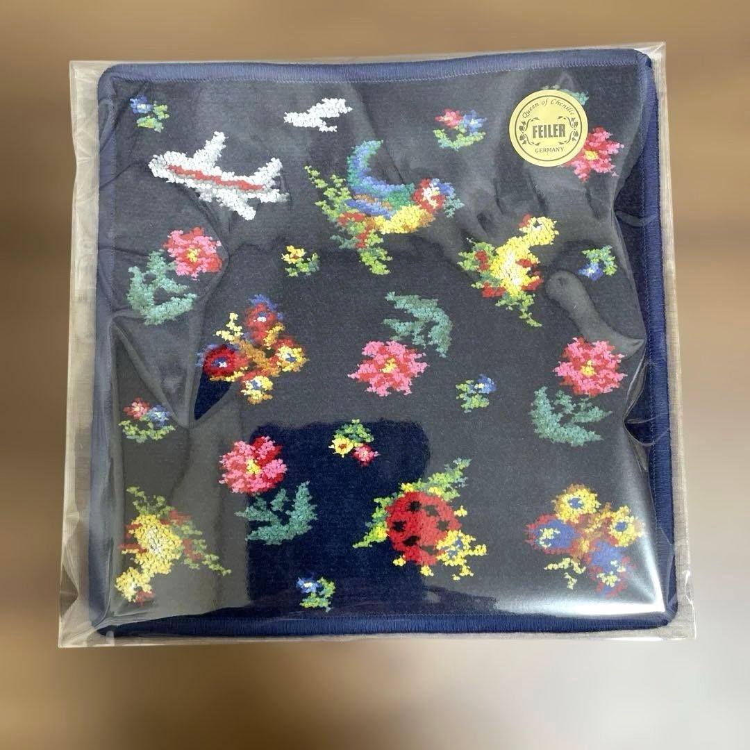 【新品未使用】FEILERフェイラー×JALコラボ ハイジ ハンカチ 3枚セット