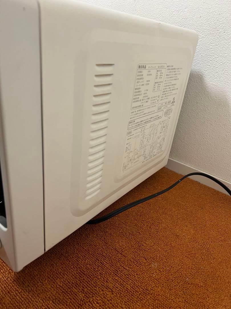 無印　オーブンレンジ 電子レンジ ＭＪ‐ＯＲ２１Ａ　赤外線センサー