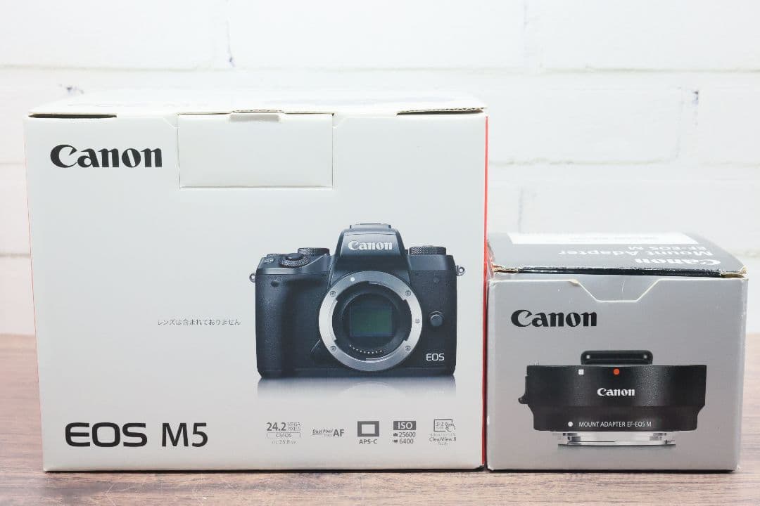 デジタルカメラ Canon EOS M5 / MOUNT ADAPTER EF-EOS M