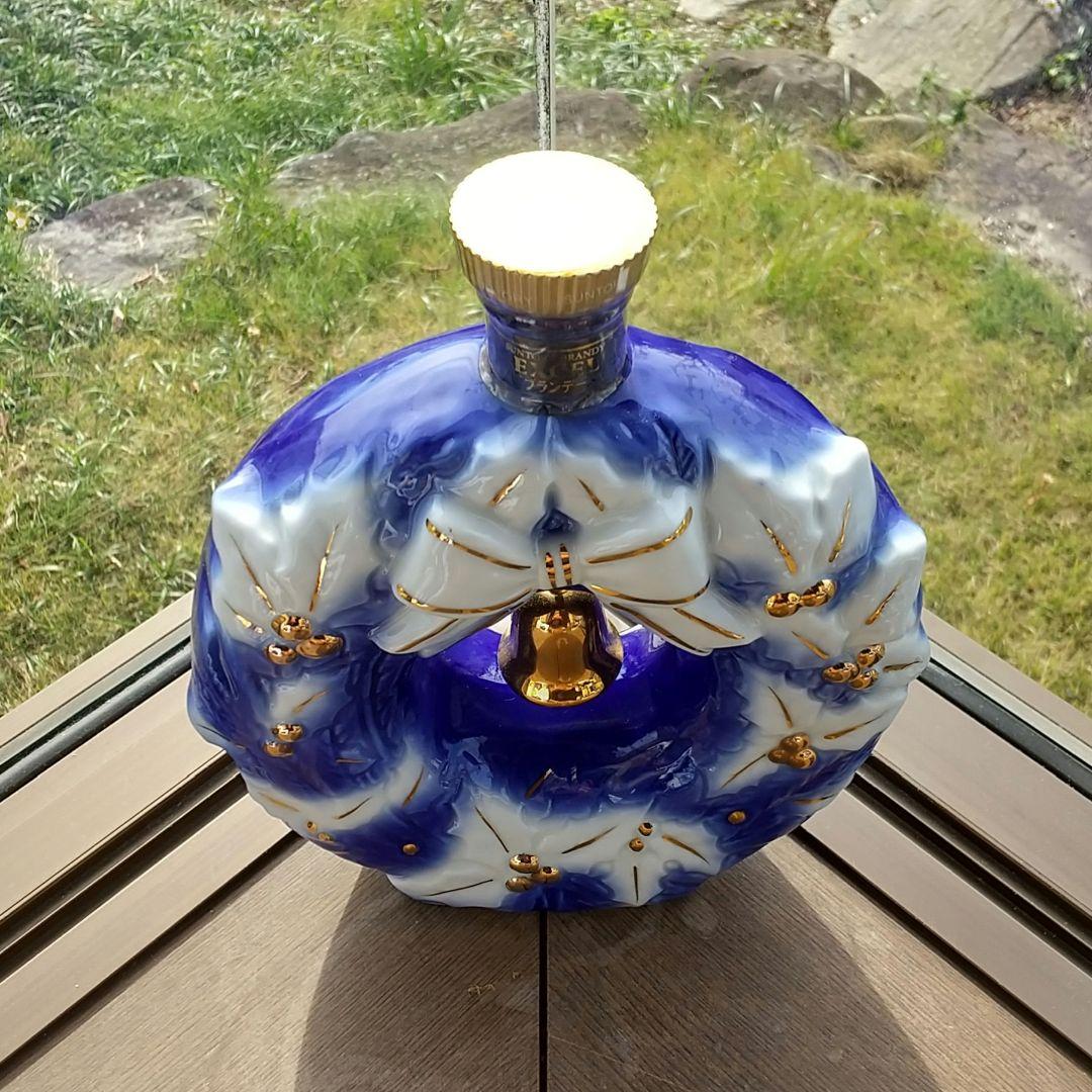 SUNTORY BRANDY〈クリスマス陶器ボトル★5TYPE・5本〉未開栓