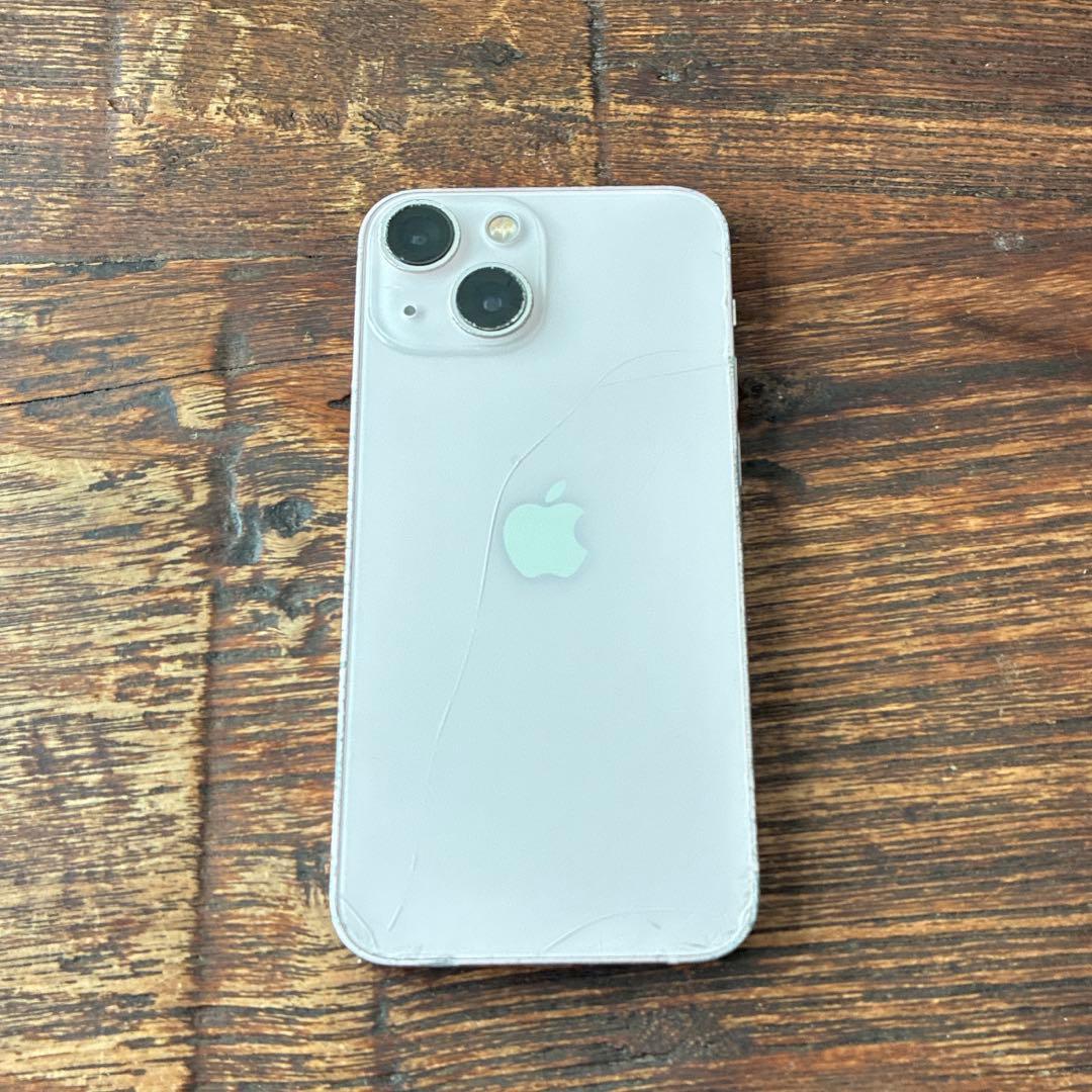 Apple iPhone 13 mini ピンク 本体 充電ケーブル付き