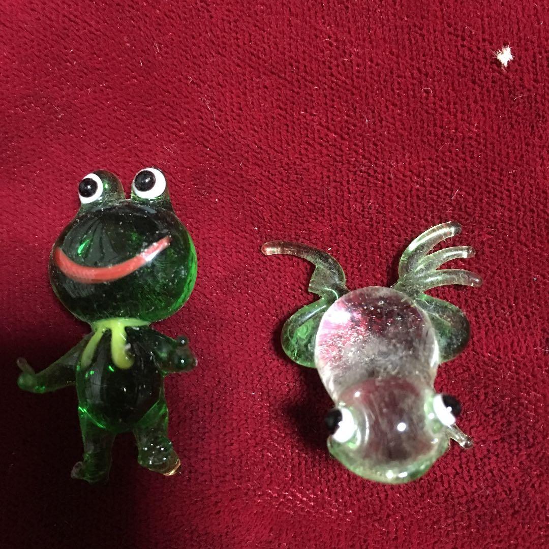 ガラス   置物