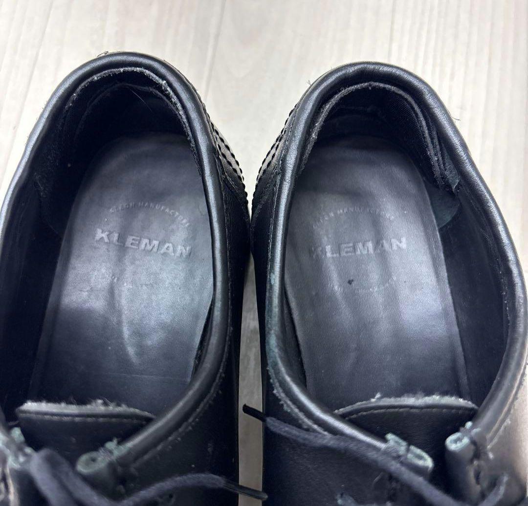 美品 クレマン パドロール パドレ ブラック チロリアンシューズ 27cm