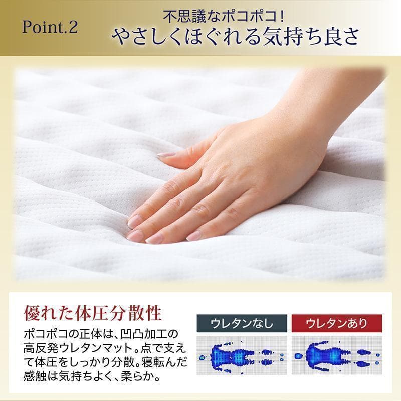 新品 送料込 セミダブルベッド 棚 コンセント 収納 マットレス付 保証付 B