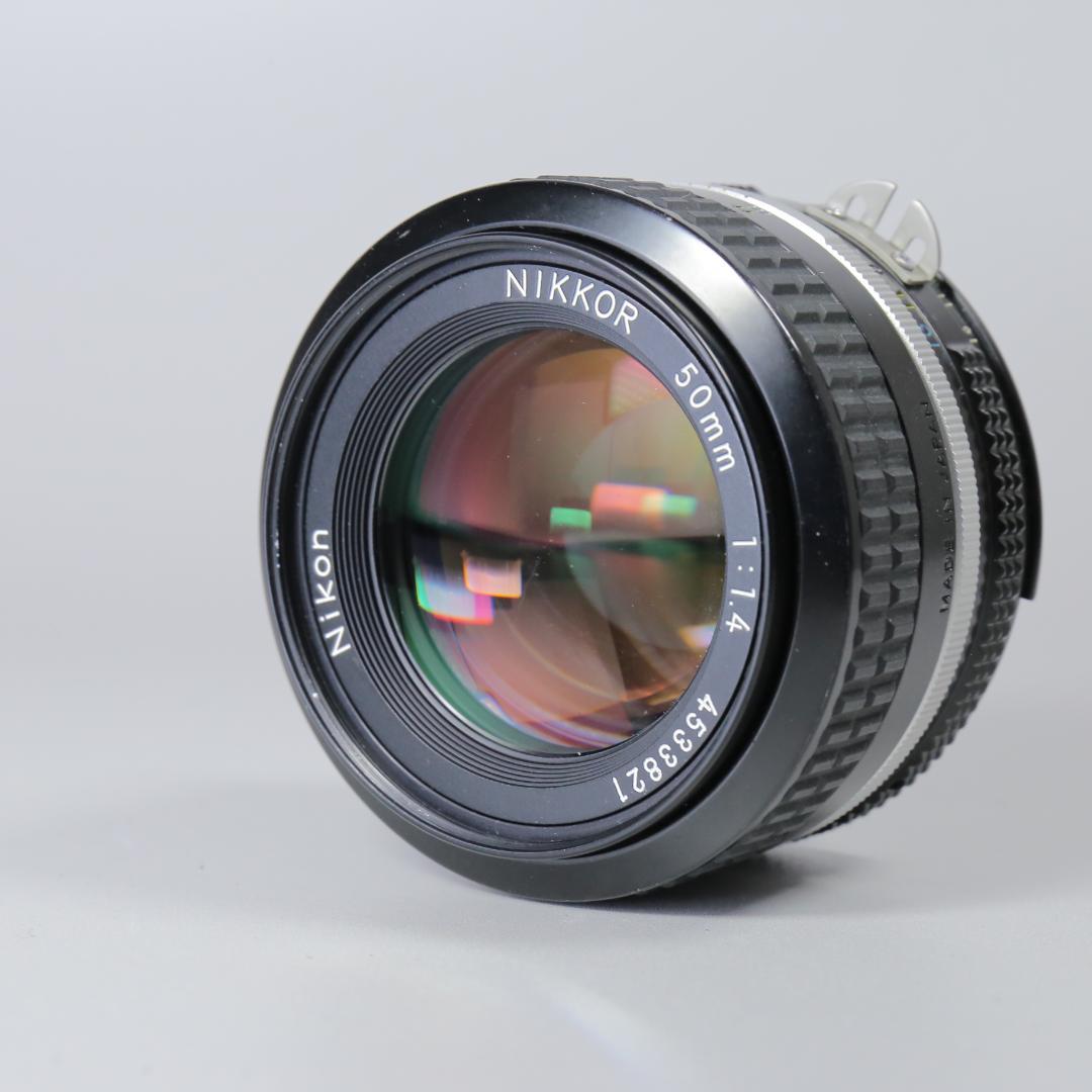 ☆完全動作☆美品　Nikon FE Ai 50mm F1.4 　＃278