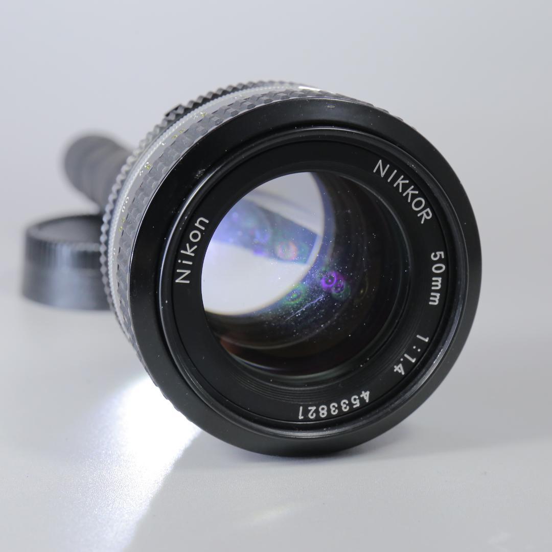 ☆完全動作☆美品　Nikon FE Ai 50mm F1.4 　＃278
