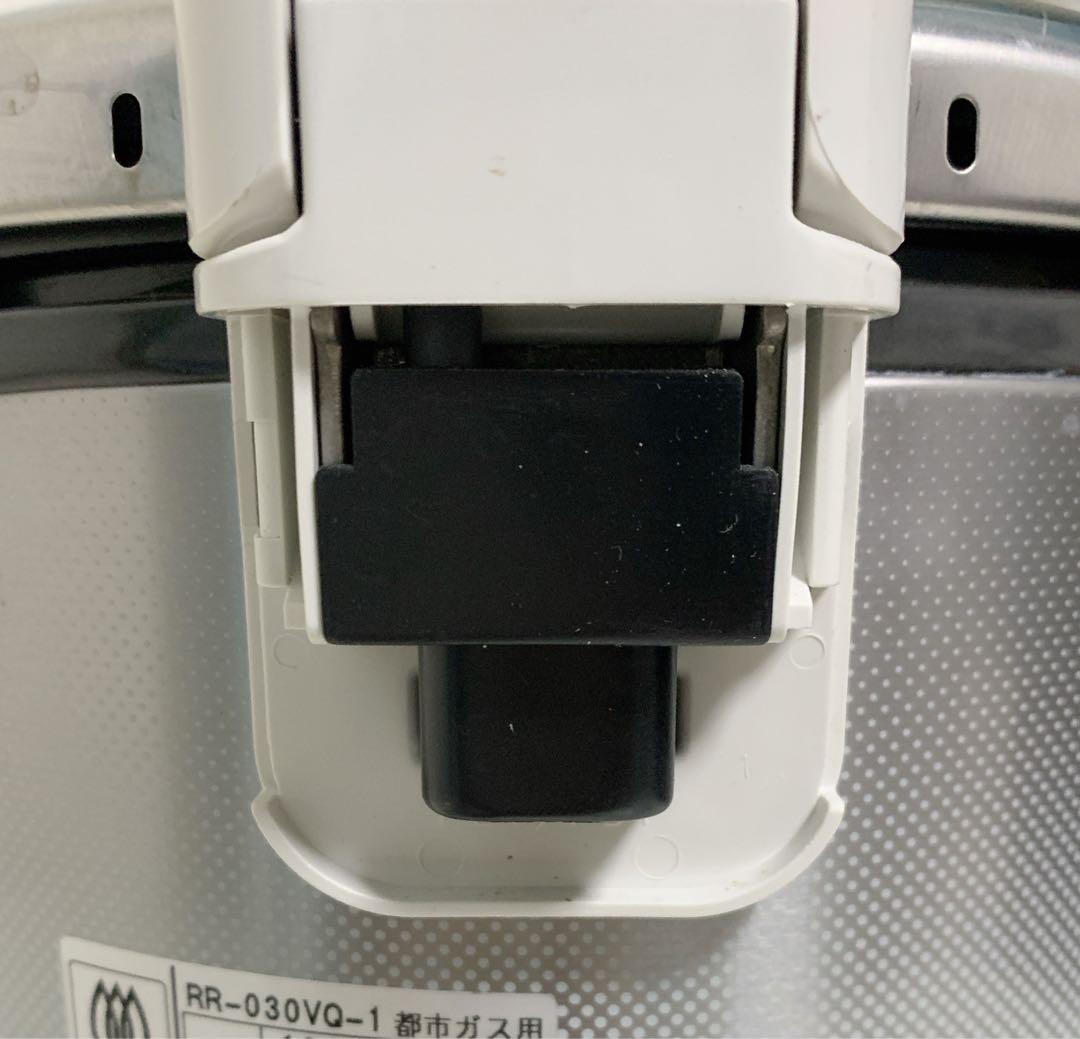 値下【美品】リンナイ　こがまる　ガス炊飯器3合保温付　都市ガス　RR-030VQ