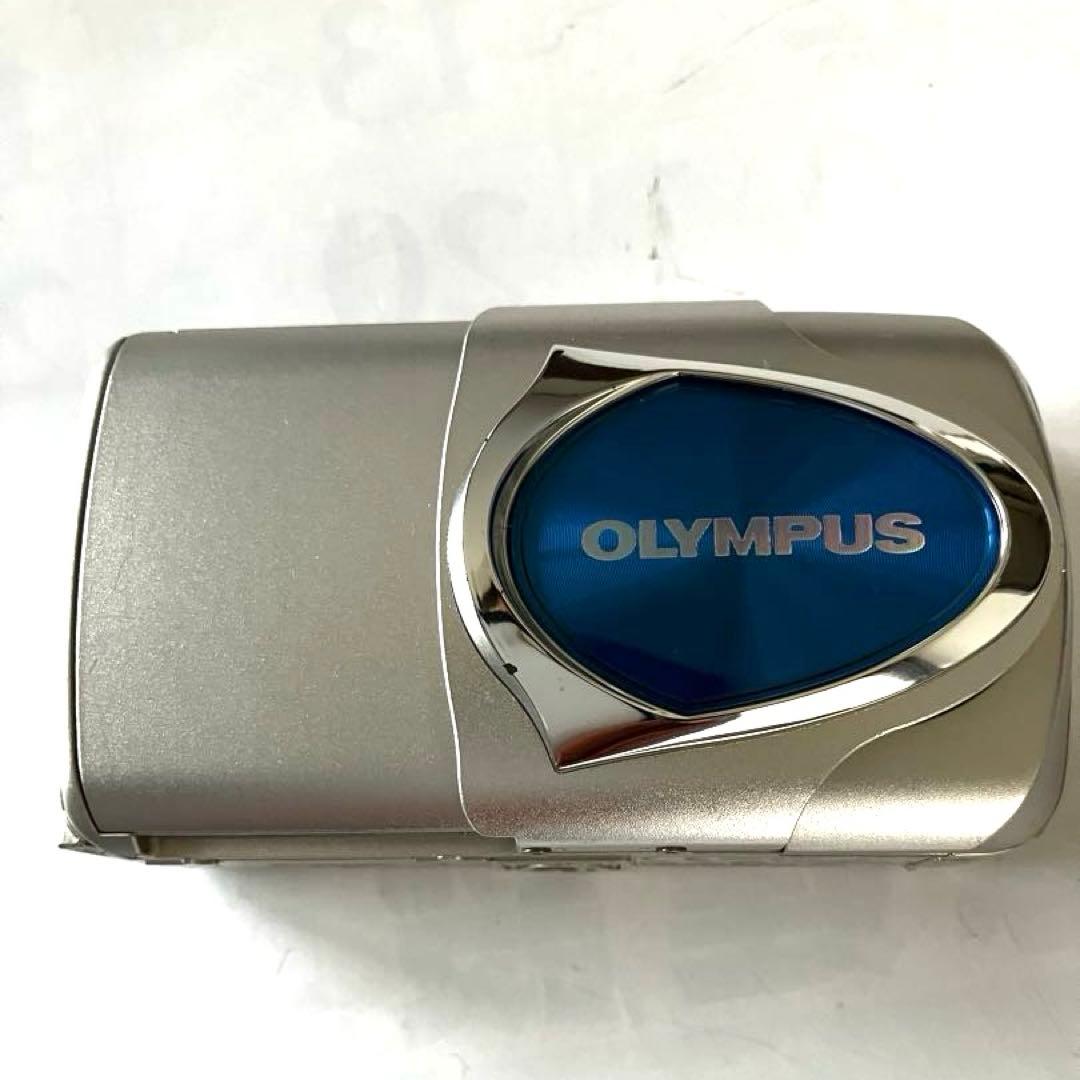 OLYMPUS μ-10 コンパクトデジタルカメラ シルバー