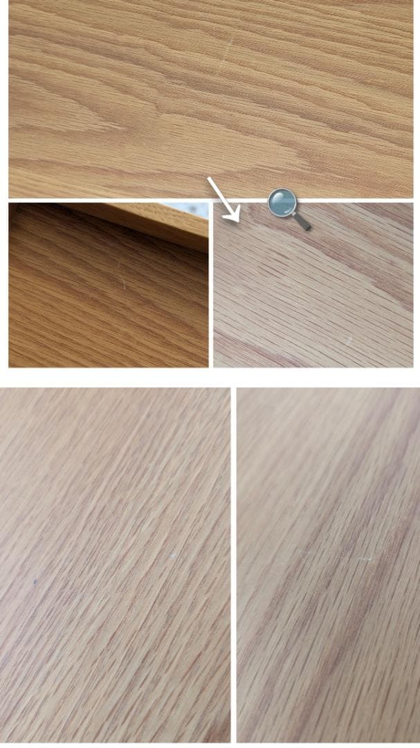 used 高野木工 リニエ コンビテーブル セット オーク×アイアン 美品 北欧