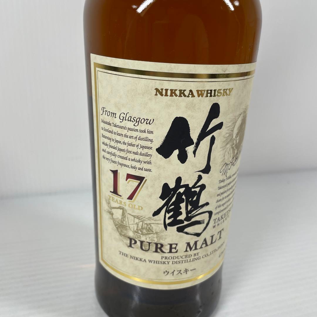 ☆竹鶴 17年☆ピュアモルト ニッカ NIKKA ジャパニーズウイスキー