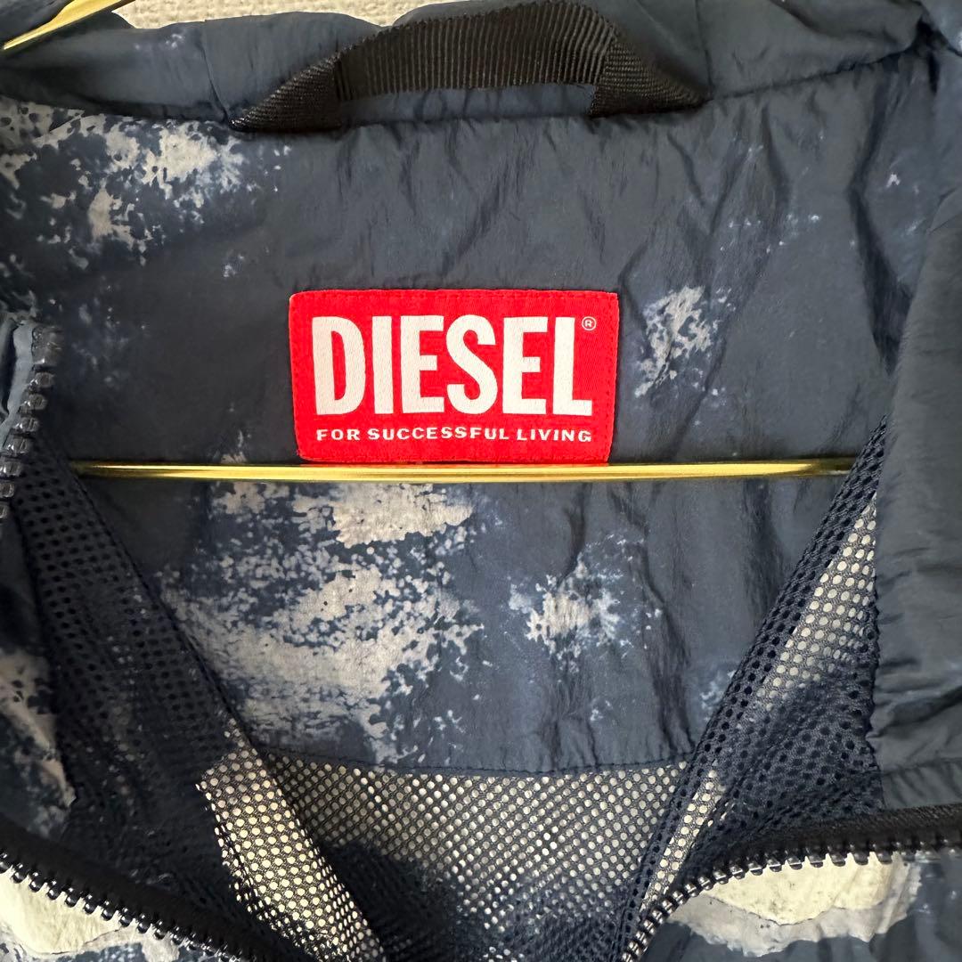 【DIESEL】ジップアップジャケット J-WARRETT-LOGO-LOGO