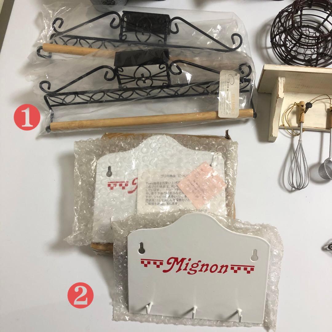 カントリー雑貨　ドライガーデン　ラック　アイアン　ホーロー　ブリキ