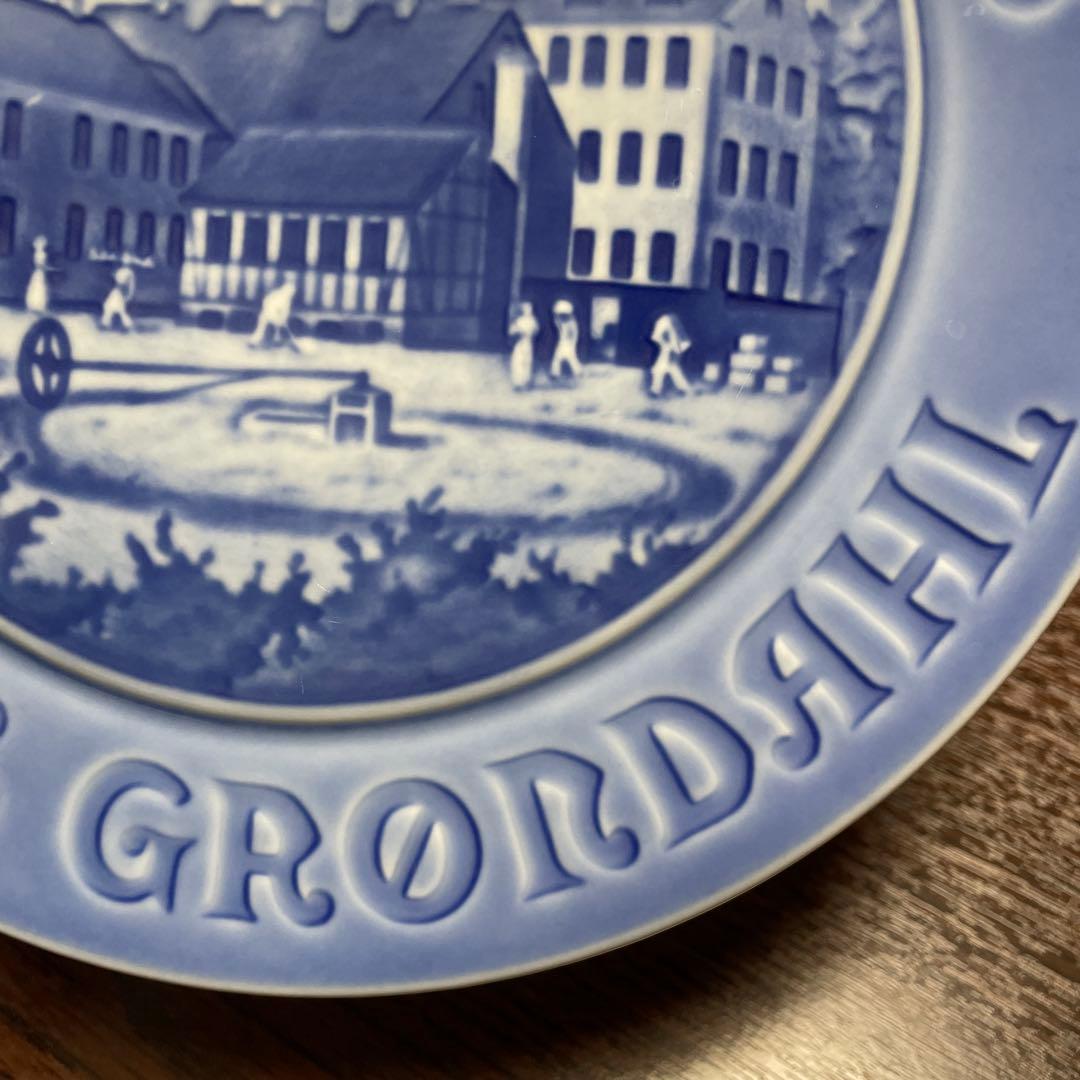 １２５周年記念・１９７８年・２３cm・陶器製レリーフ・Ｂ＆Ｇ. Co・