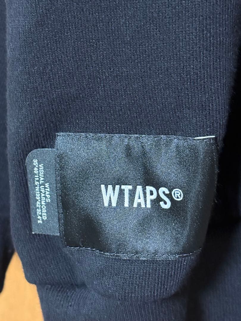 WTAPS BRICK SWEATER COTTON 中古品　ブラック　Ｌ