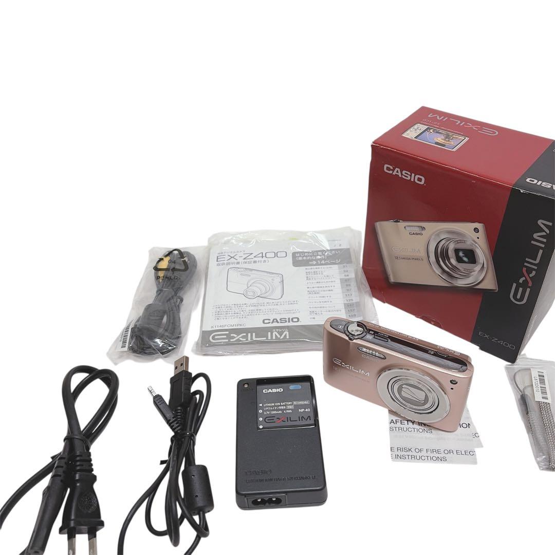 【美品】 CASIO デジカメ EXILIM EX-Z400 PK ピンク