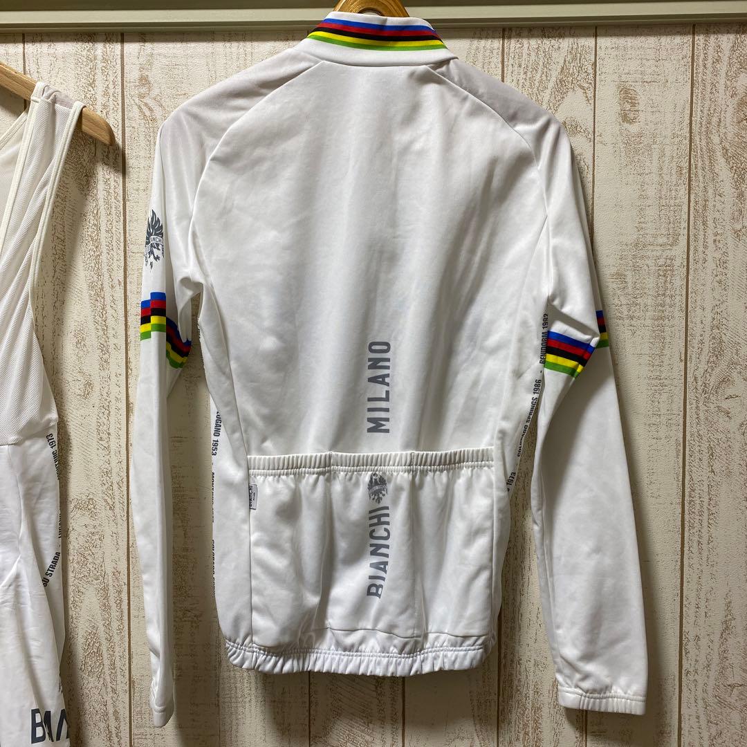 BIANCHI サイクルウェア 上下セット Sサイズ イタリア製