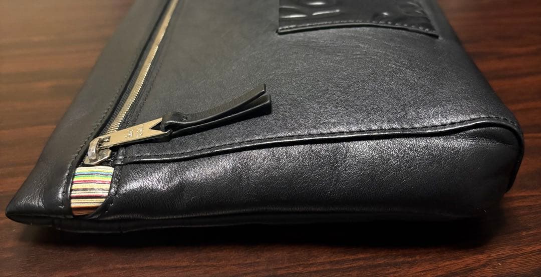 Paul Smith 黒 レザー バッグ