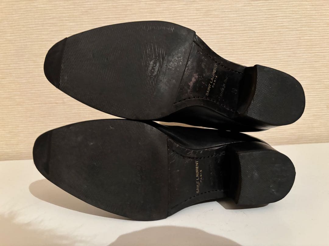 靴 SAINT LAURENT PARIS WYATT 40 SIZE:39