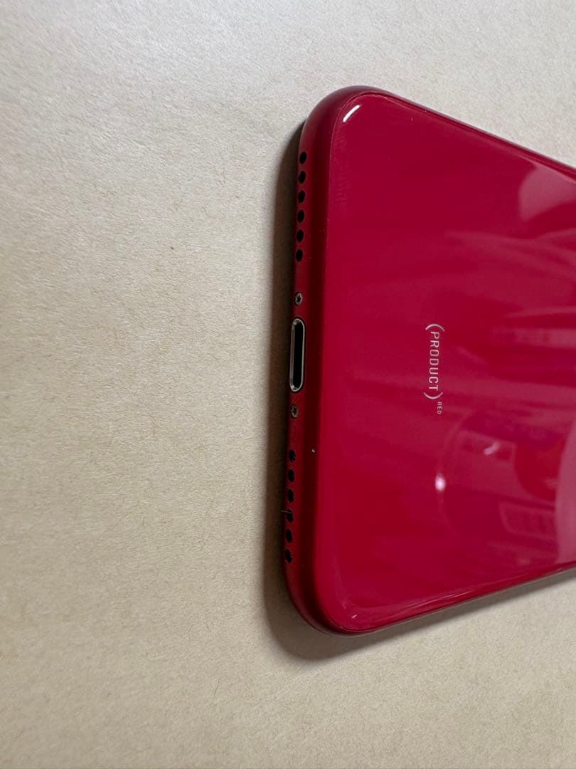 美品SIMフリーiPhoneSE2 64GB PRODUCT(RED)