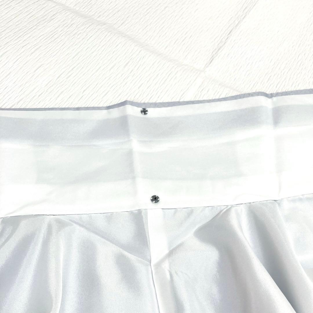 【良品✨】東レシルック　洗える着物　飛び柄小紋　氷割れ地紋　梅に笹　淡い灰青G6