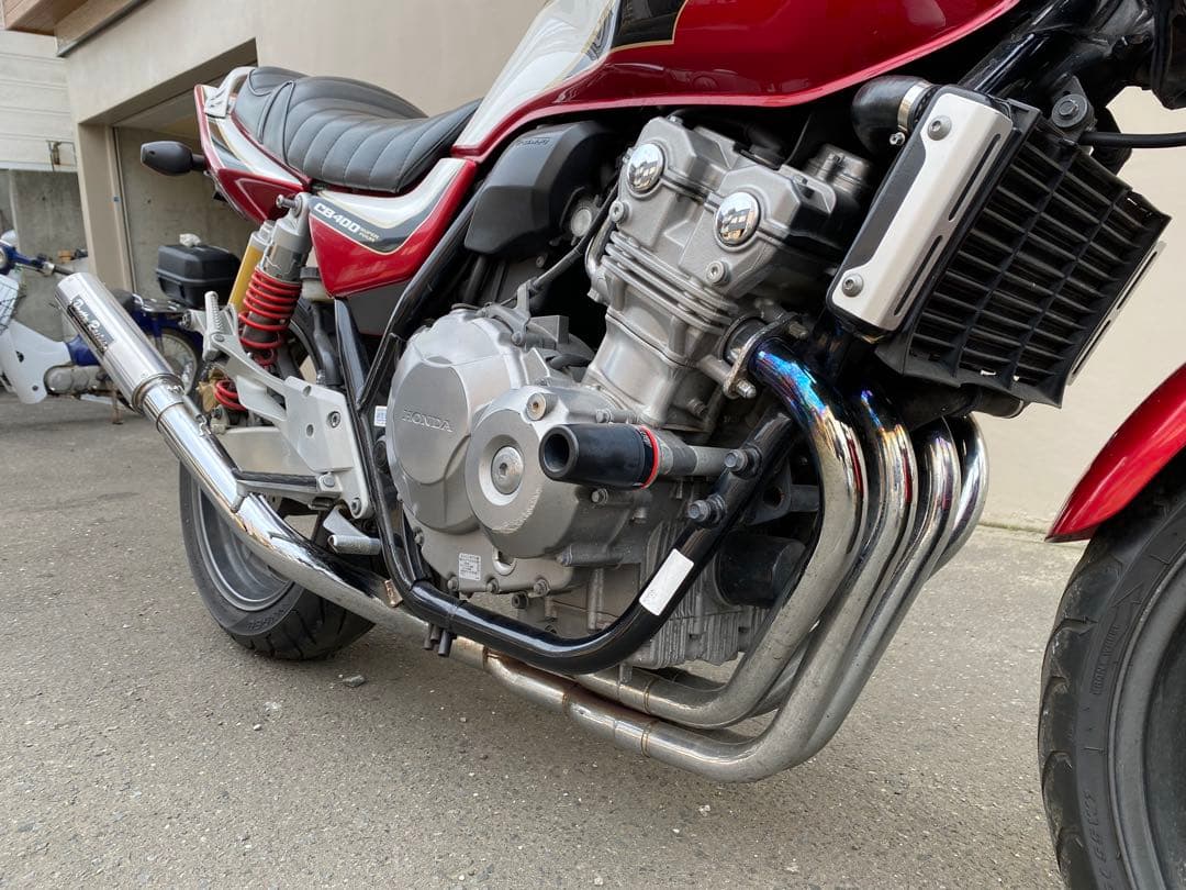 ホンダ　cb400sf NC42 プリティレーシング　フルエキ　マフラー　美品！