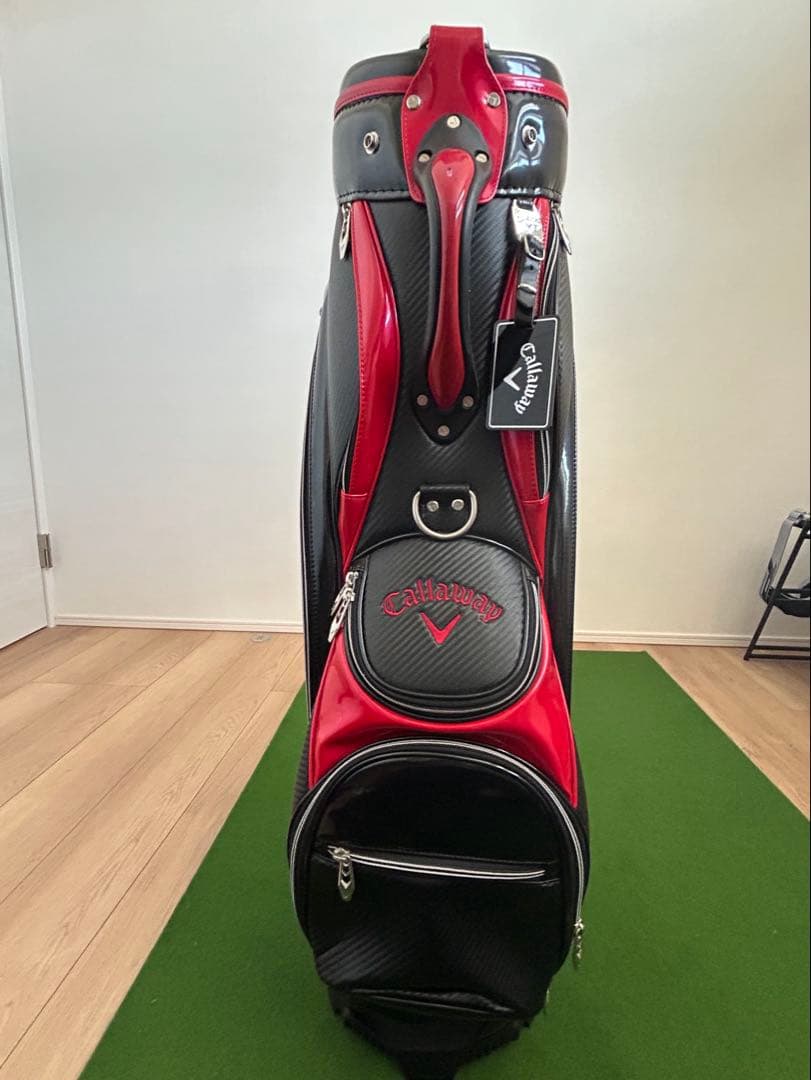 Callaway キャディバッグ ブラック/レッド