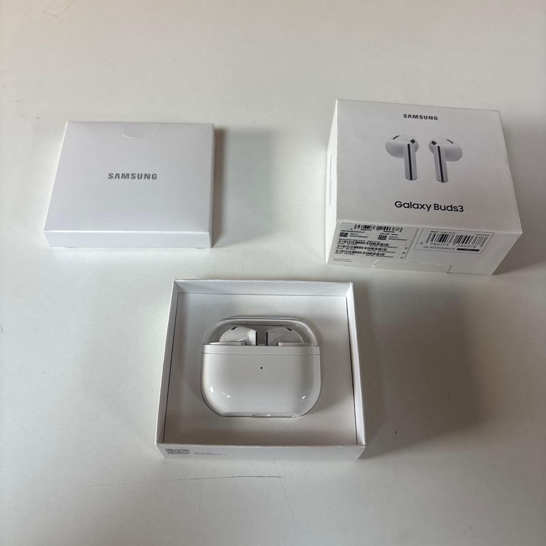 ☆開封のみ Samsung Galaxy Buds3 ホワイト