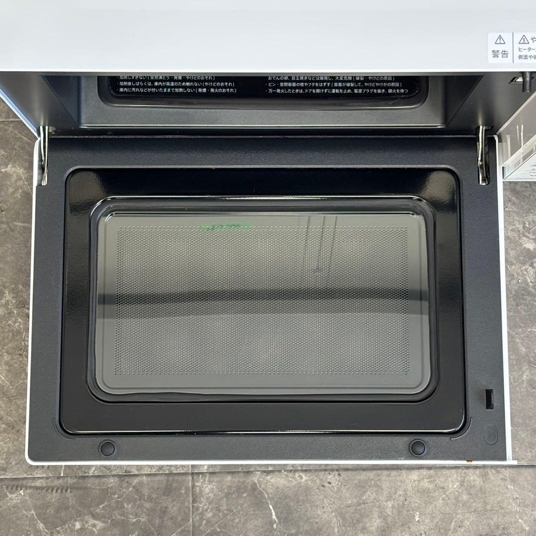 ◯送料込！2022年製SHARP フラットオーブンレンジ RE-S600-W