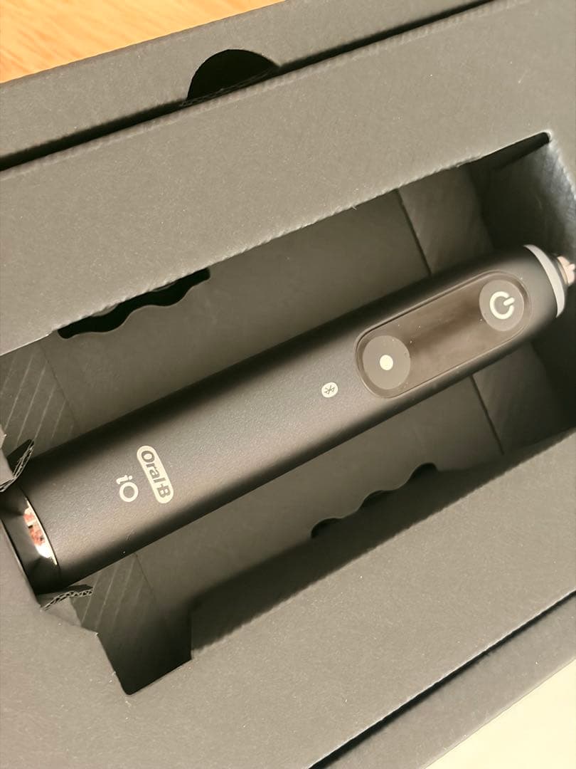 【一度使用】iOM92J22ACBK-W 電動歯ブラシ ブラウン　iO9