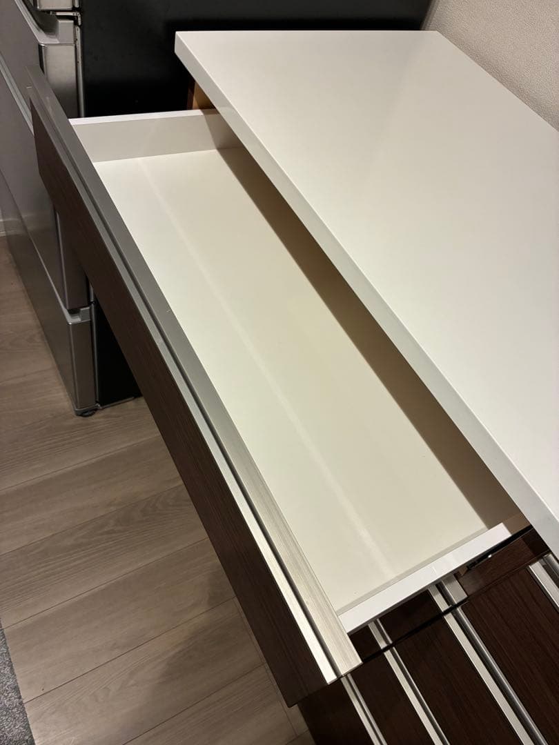 【ニトリ】食器棚 リガーレ ハイタイプ 幅140cm、奥行き51cm