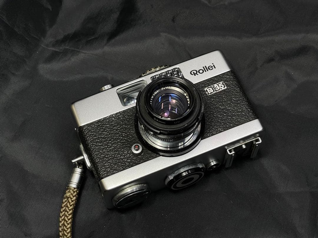 Rollei B35 キャップ・フィルター・ストラップ付き
