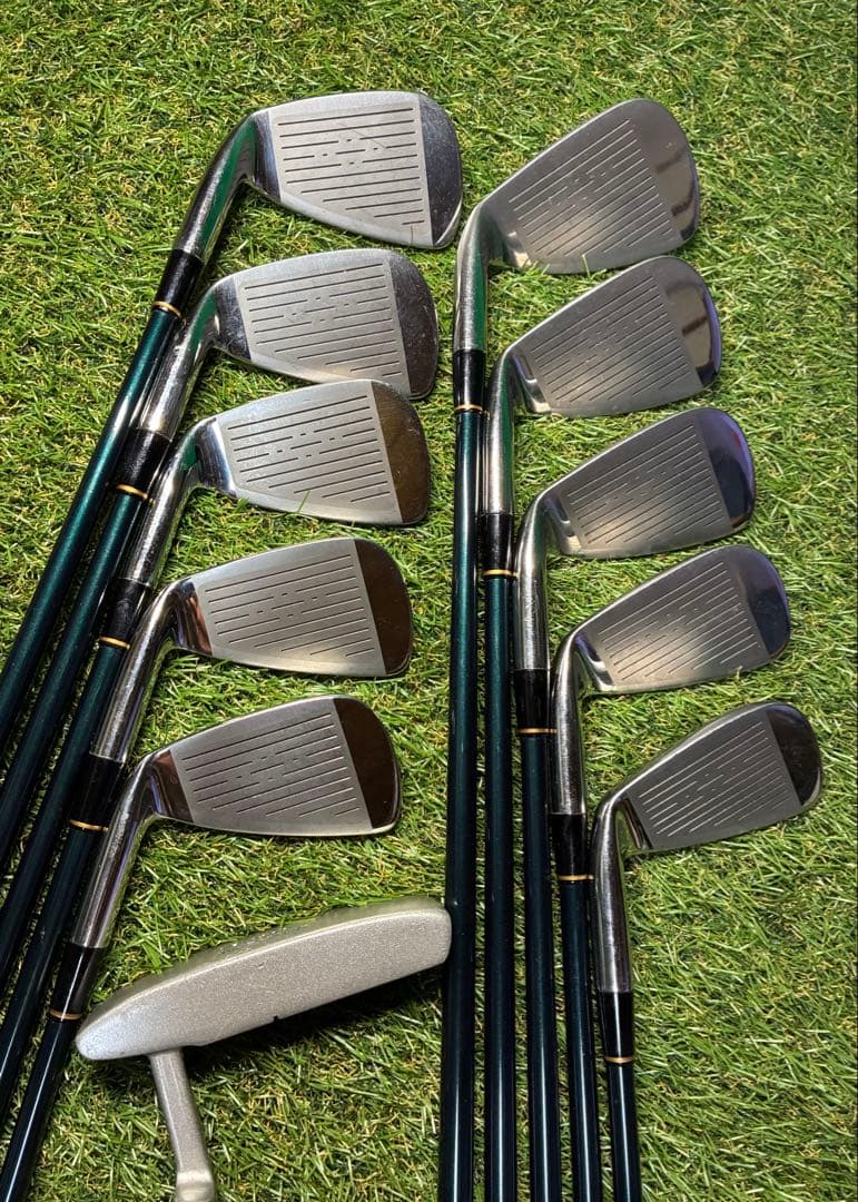 メンズクラブ14本フルセット DUNLOPキャディバッグ付き