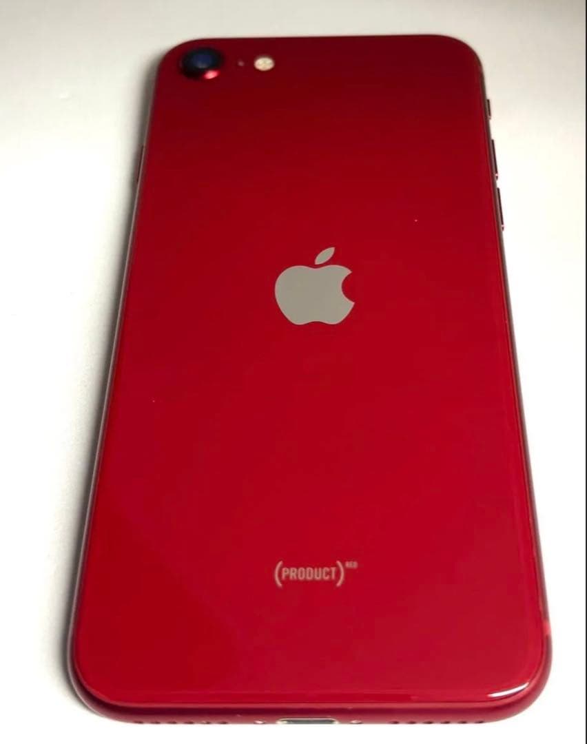 iPhoneSE3 128GB 赤 バッテリー:85% 純正品