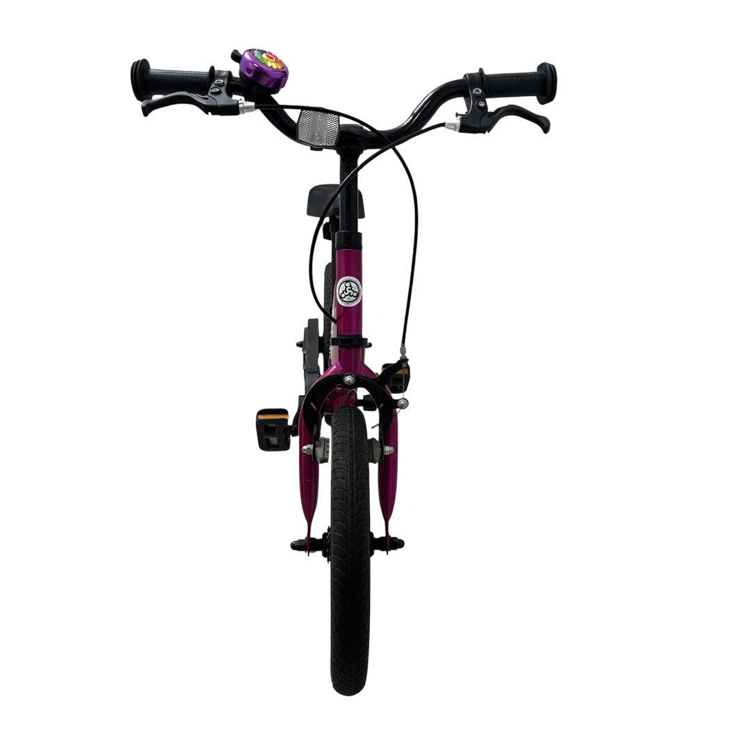 美品 ストライダー STRIDER 14X フューシャピンク 紫 バランスバイク